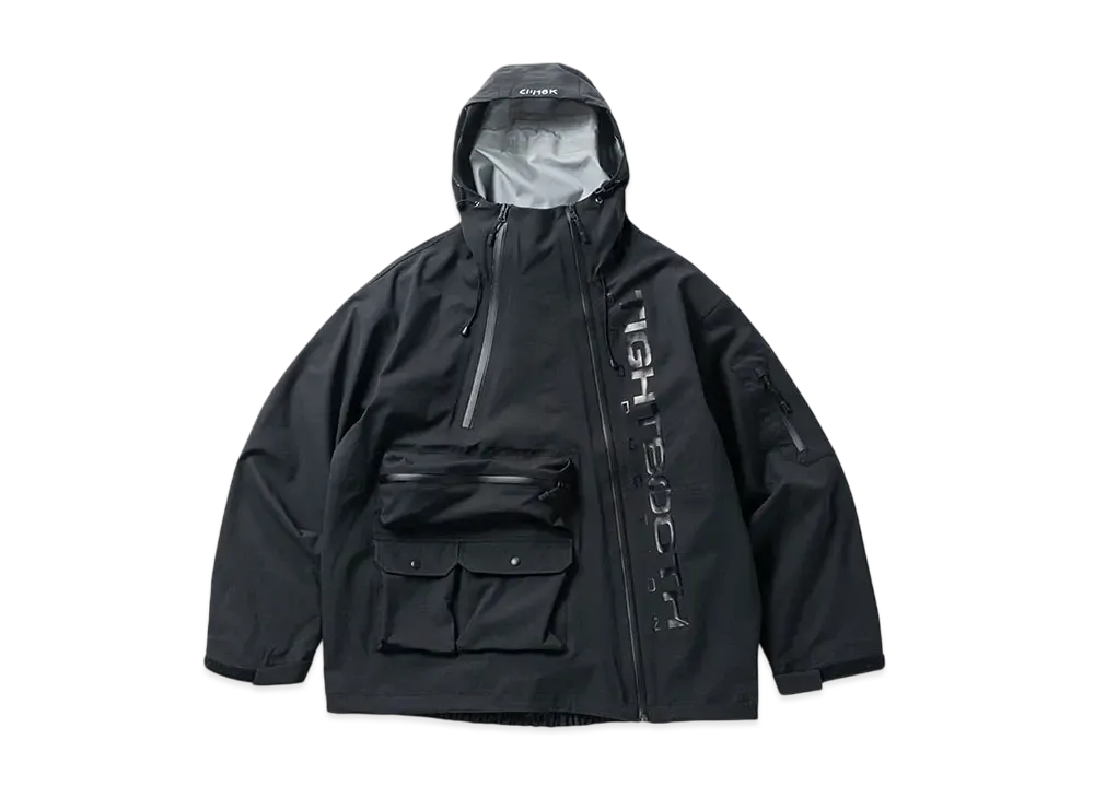TIGHTBOOTH 3 Layer Mountain Parka "Black"