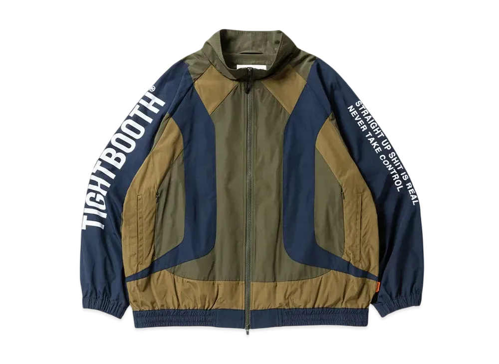 TIGHTBOOTH Racing Track Jacket "Olive/Navy"