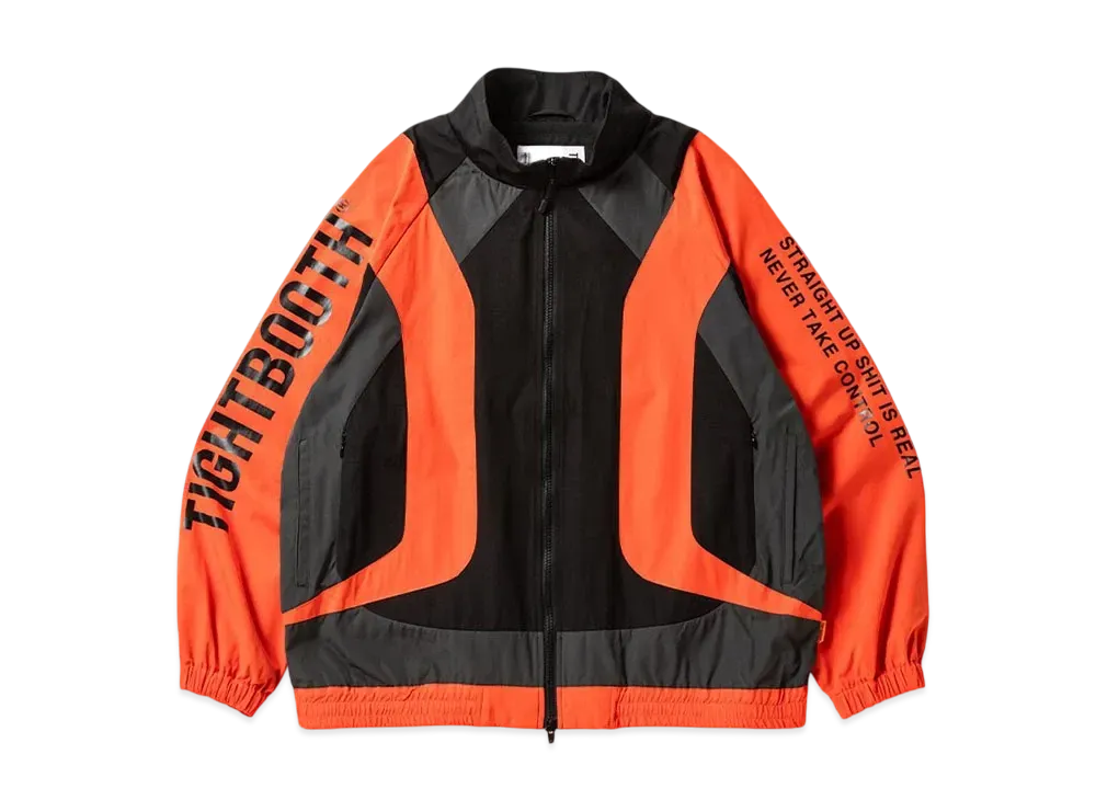TIGHTBOOTH Racing Track Jacket "Black/Orange"