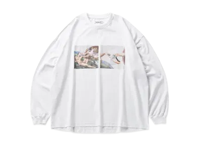 TIGHTBOOTH Pass The Pie L/S T-Shirt "White"
