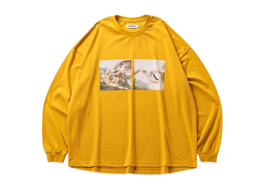 TIGHTBOOTH Pass The Pie L/S T-Shirt "Mustard"