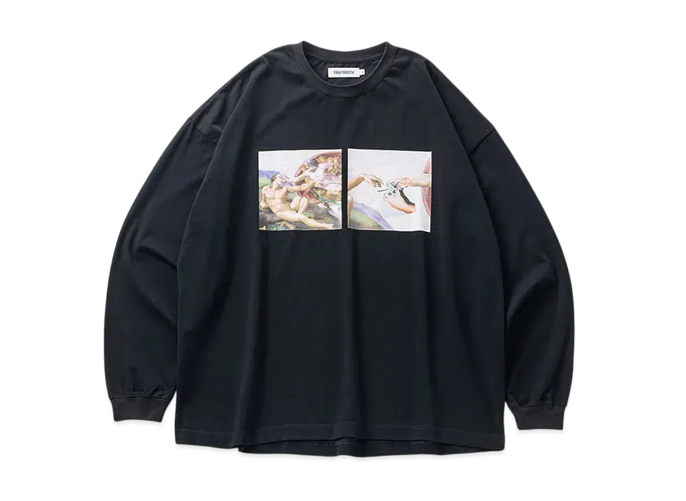 TIGHTBOOTH Pass The Pie L/S T-Shirt "Black"