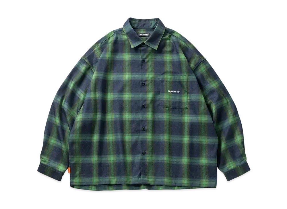 TIGHTBOOTH Ombre L/S Shirt "Green"
