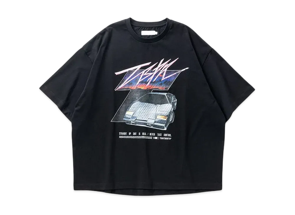 TIGHTBOOTH Initial T T-Shirt "Black"