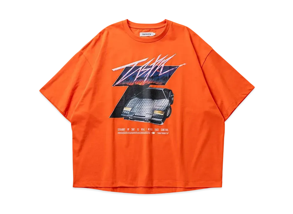 TIGHTBOOTH Initial T T-Shirt "Orange"