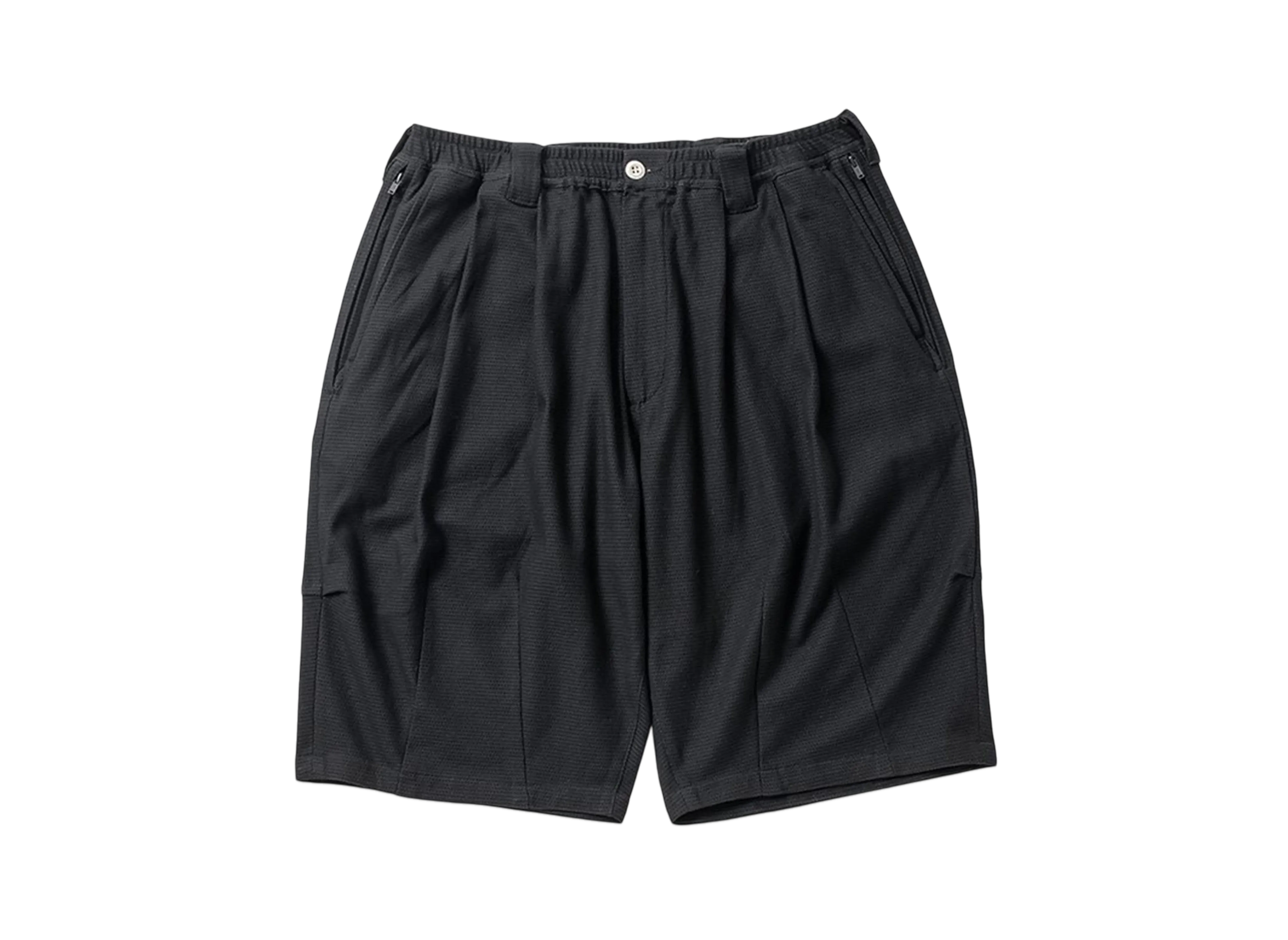 TIGHTBOOTH Honeycomb Border Big Shorts "Black"