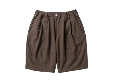 TIGHTBOOTH Honeycomb Border Big Shorts "Brown"