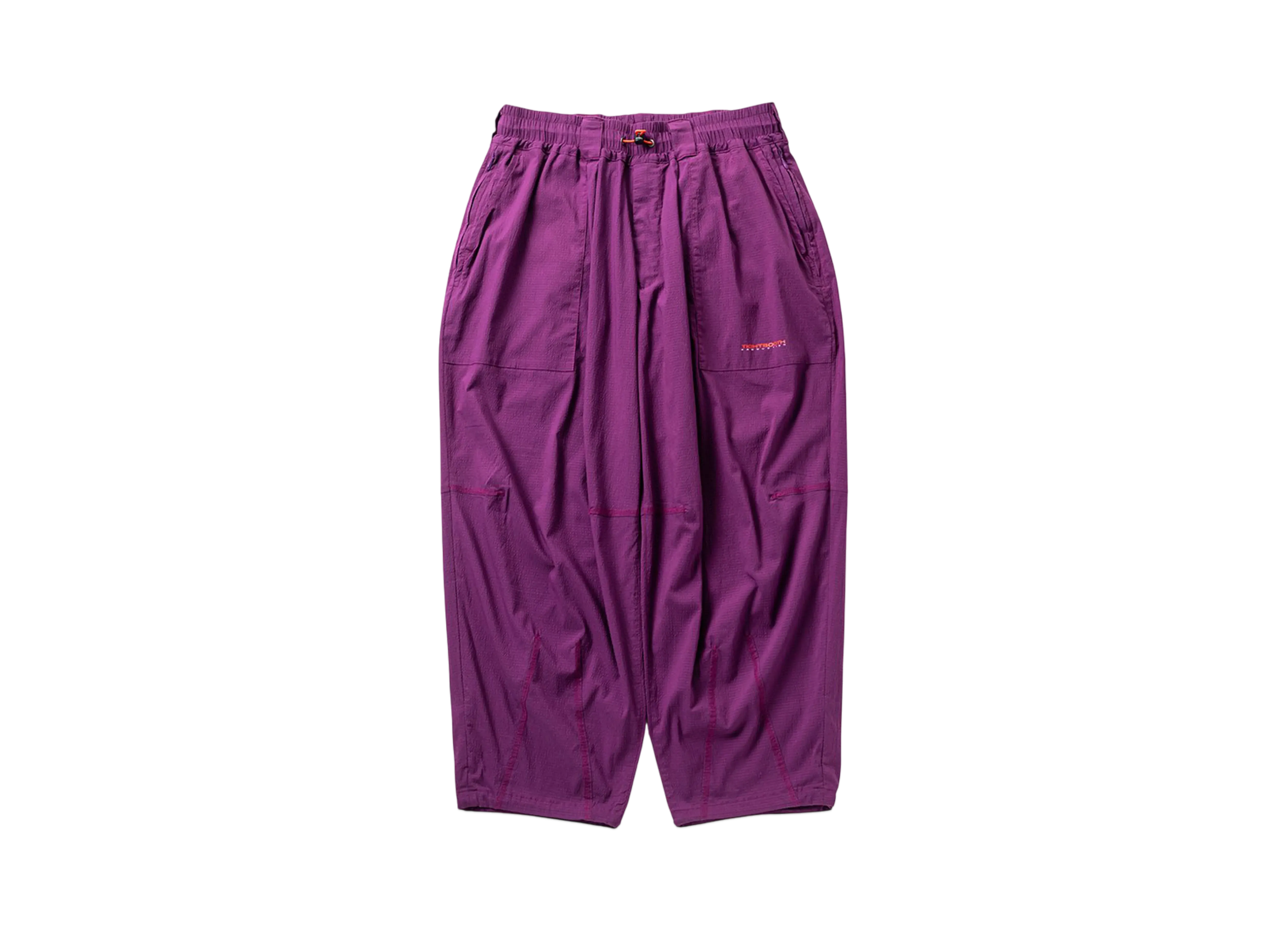 TIGHTBOOTH Seersucker Baker Balloon Pants "Purple"