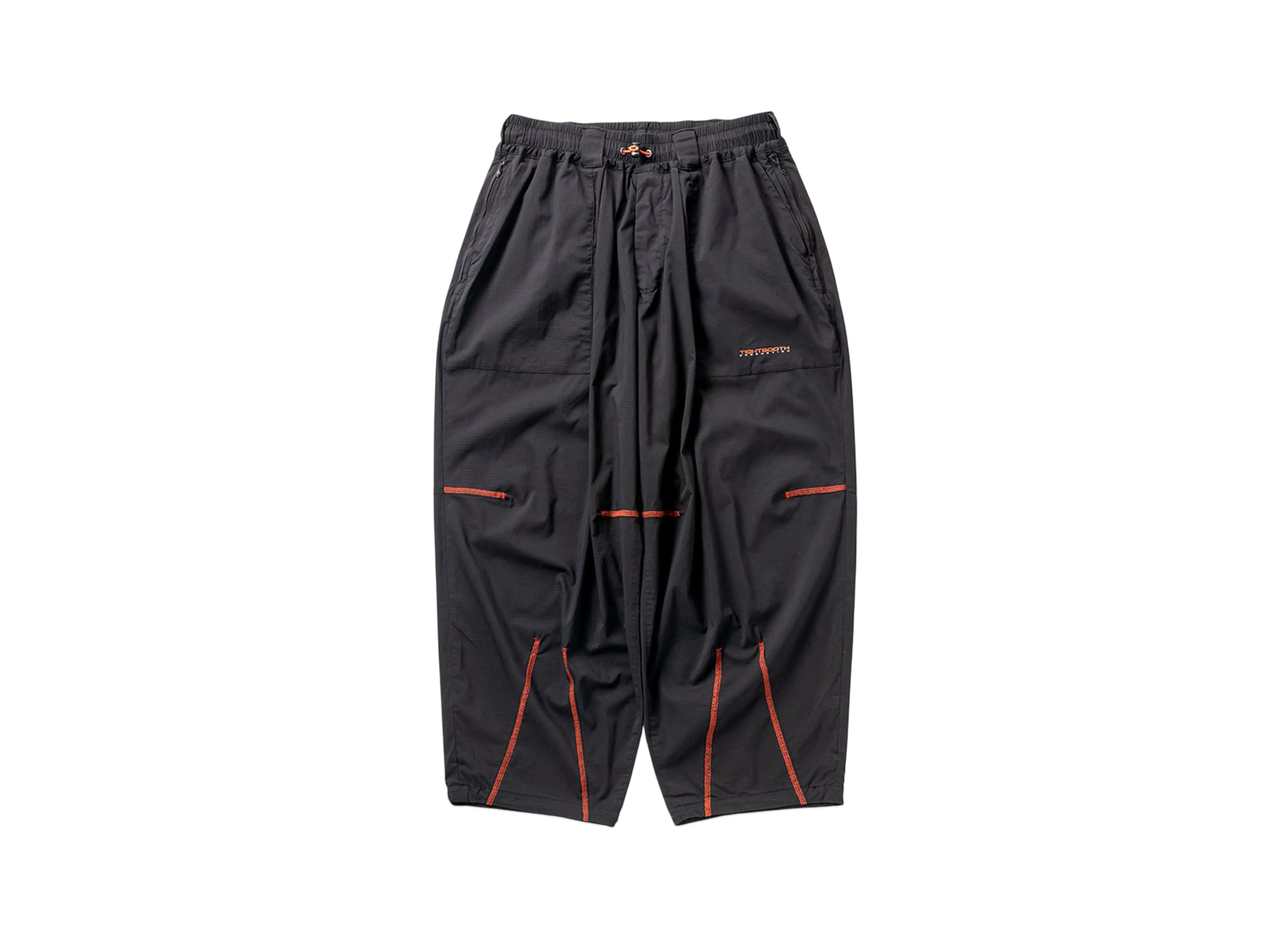 TIGHTBOOTH Seersucker Baker Balloon Pants "Black"
