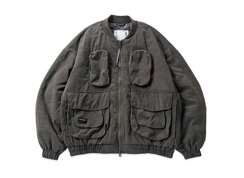 TIGHTBOOTH Utility Ma-1 Puff Jacket "Charcoal"