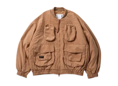 TIGHTBOOTH Utility Ma-1 Puff Jacket "Brown"