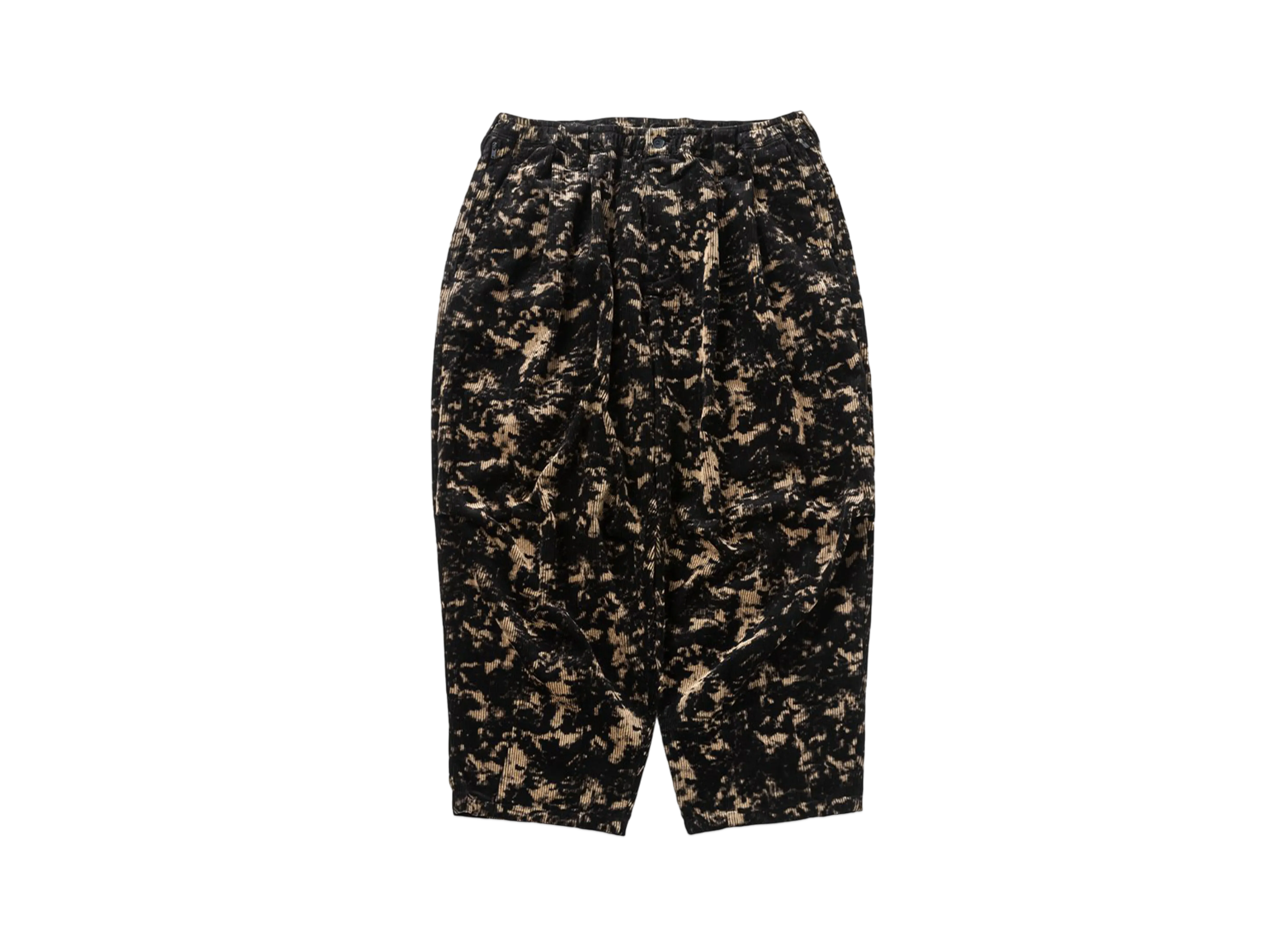 TIGHTBOOTH Bleach Cord Balloon Pants "Black"