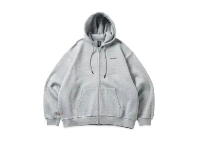 TIGHTBOOTH Logo Zip Hooded Sweat Shirt "Gray"