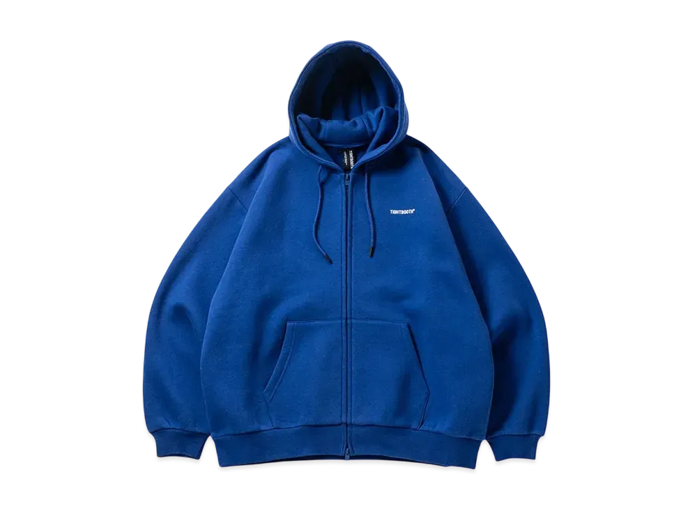 TIGHTBOOTH Logo Zip Hooded Sweat Shirt "Blue"