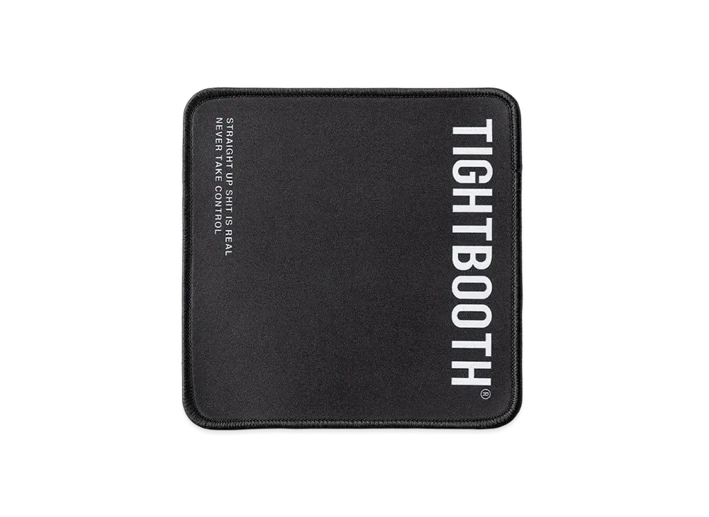 TIGHTBOOTH Label Logo Mouse Pad "Black"