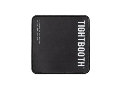 TIGHTBOOTH Label Logo Mouse Pad "Black"
