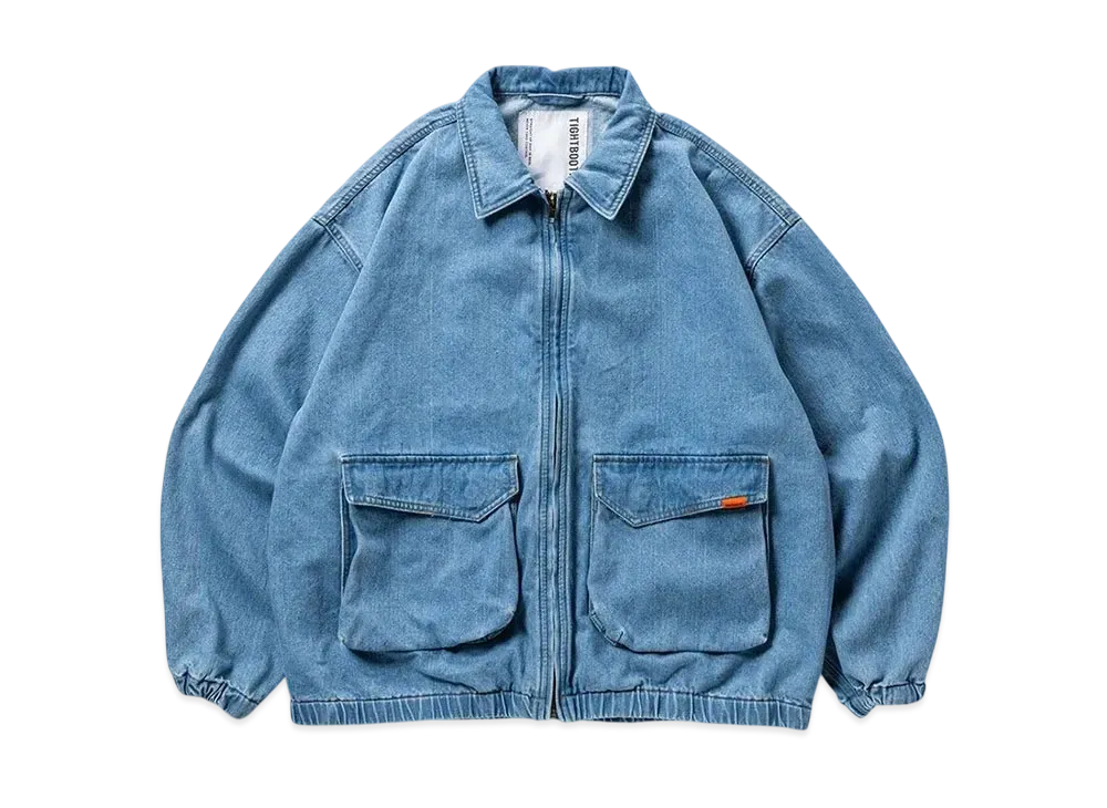 TIGHTBOOTH Denim Drizzler Jacket "Light Blue"