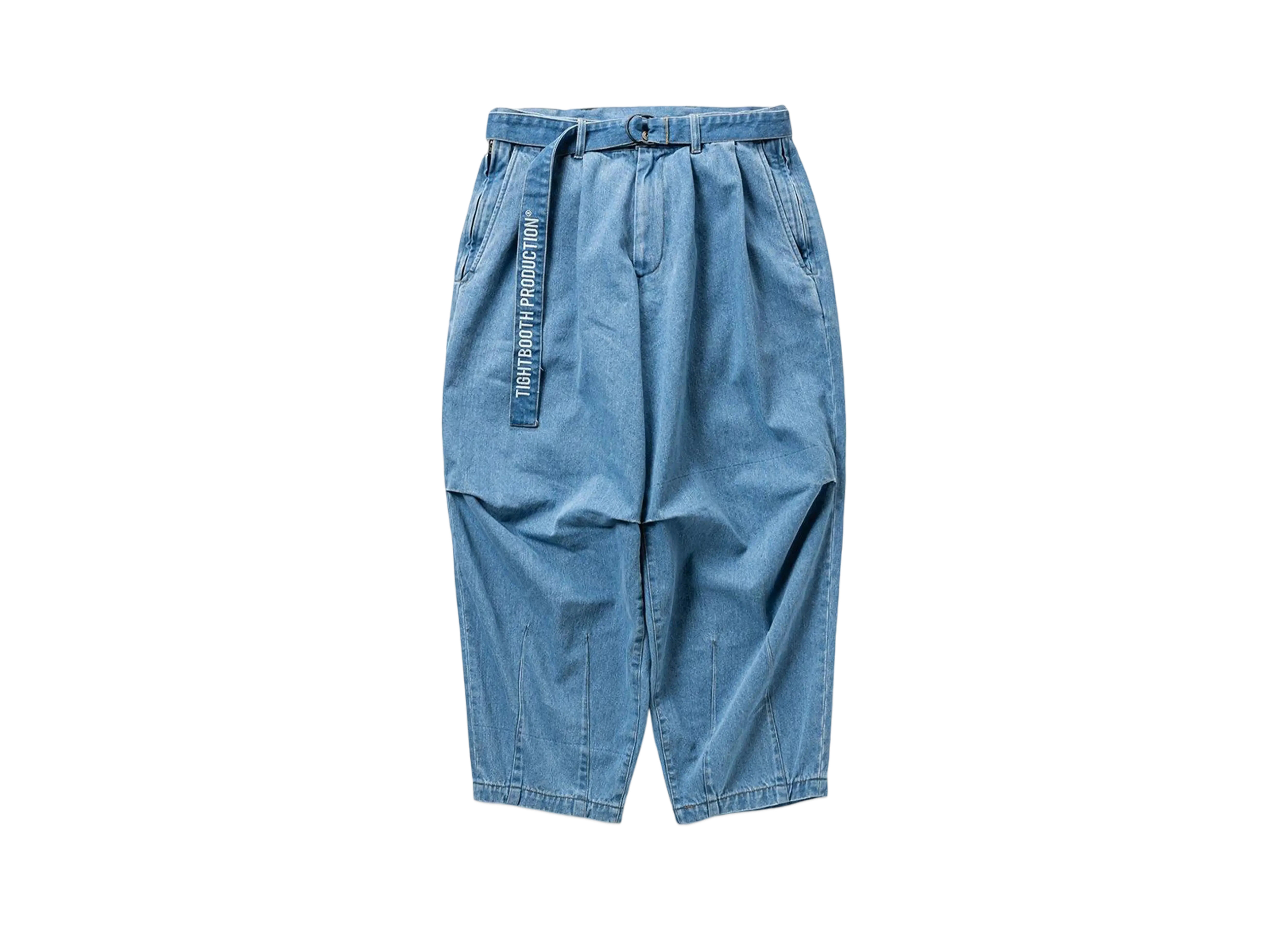 TIGHTBOOTH Denim Balloon Pants "Light Blue"