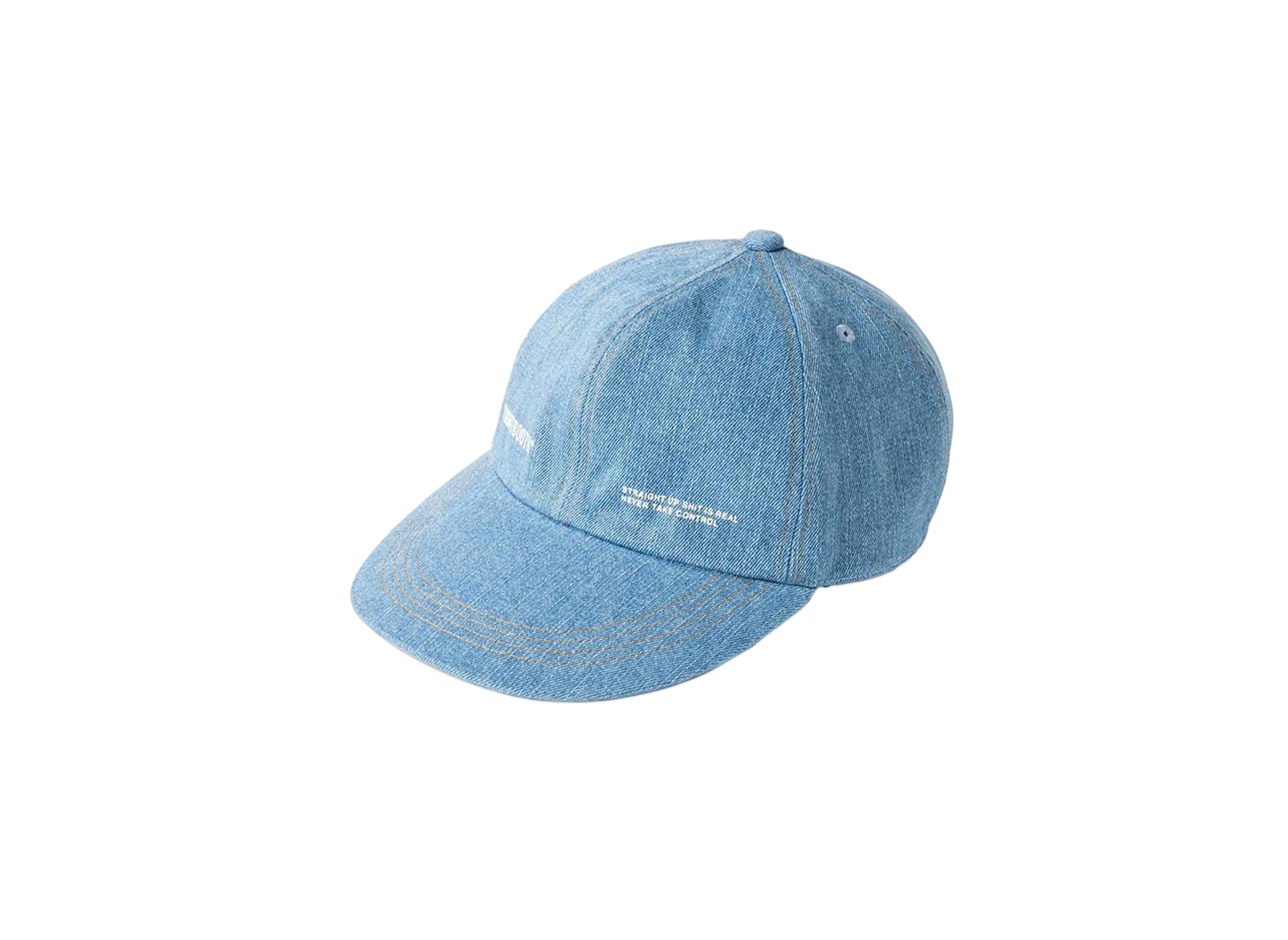 TIGHTBOOTH Label Logo Denim 6 Panel "Light Blue"