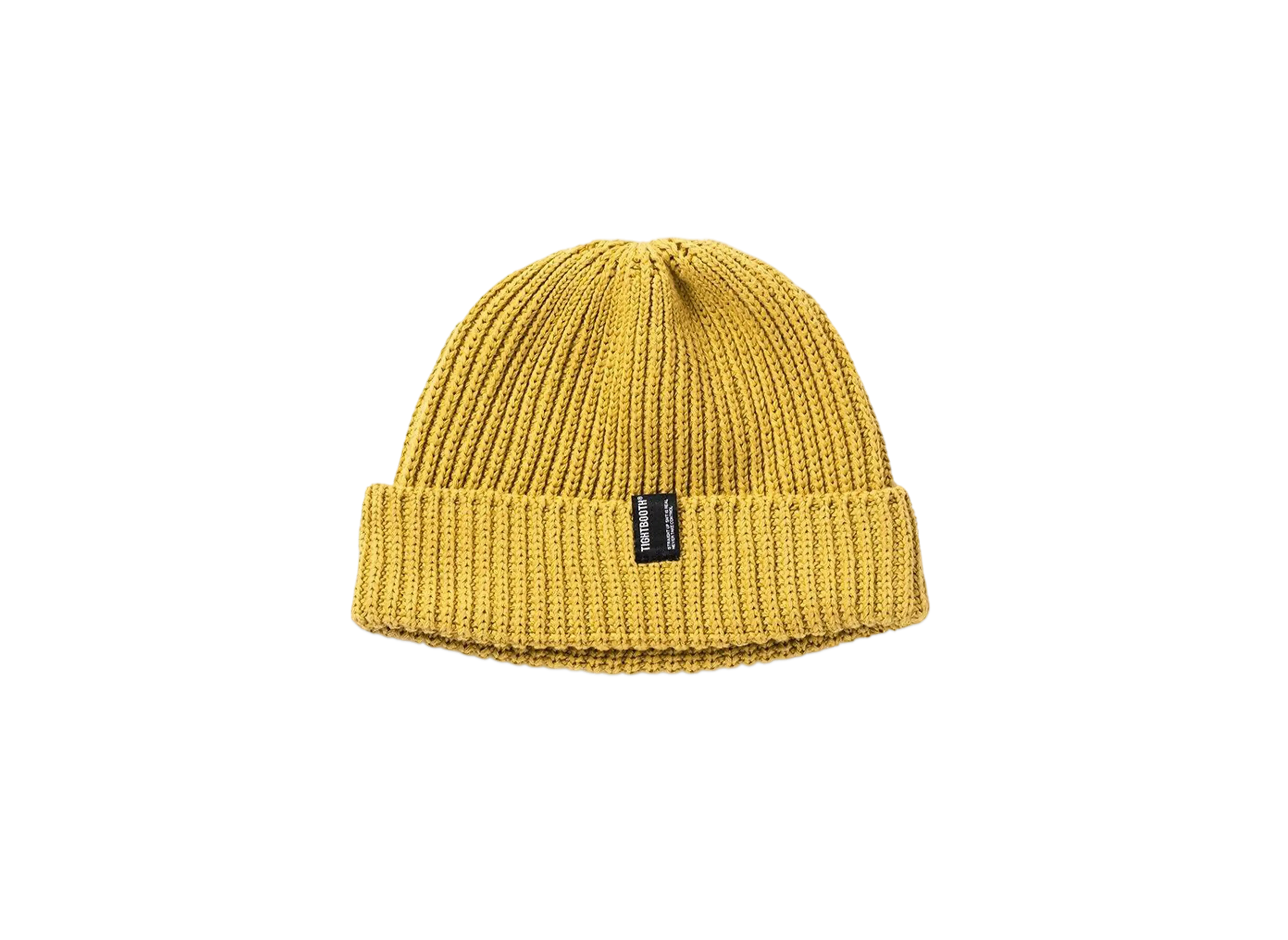 TIGHTBOOTH Tag Beanie "Mustard"