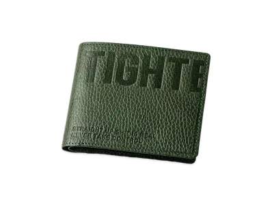 TIGHTBOOTH Leather Bifold Wallet "Deep Green"