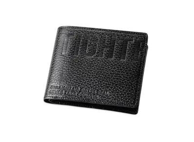 TIGHTBOOTH Leather Bifold Wallet "Black"
