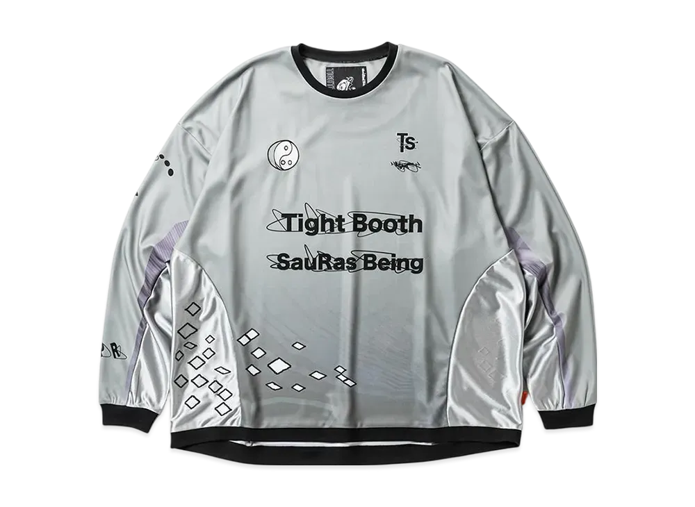 TIGHTBOOTH x Sauras Being L/S Soccer Jersey "Gray"