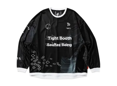 TIGHTBOOTH x Sauras Being L/S Soccer Jersey "Black"