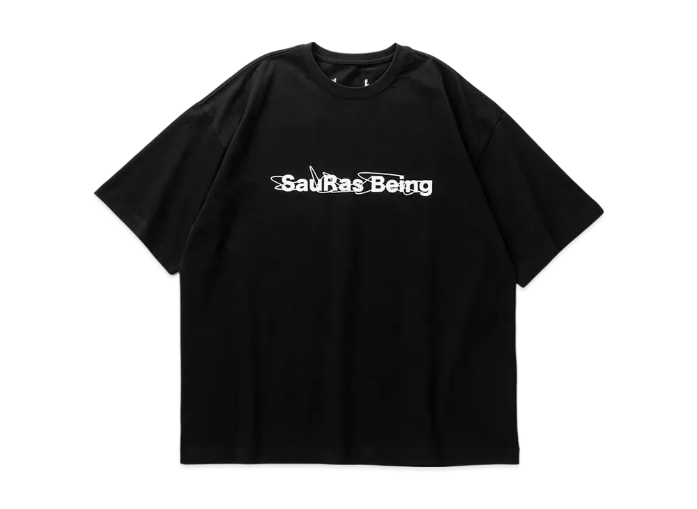 TIGHTBOOTH x Sauras Being S/S T-Shirt "Black"