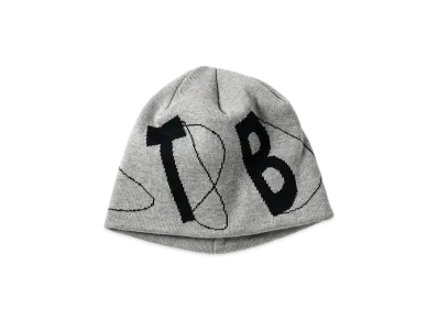 TIGHTBOOTH x Sauras Being Jacquard Beanie "Gray"