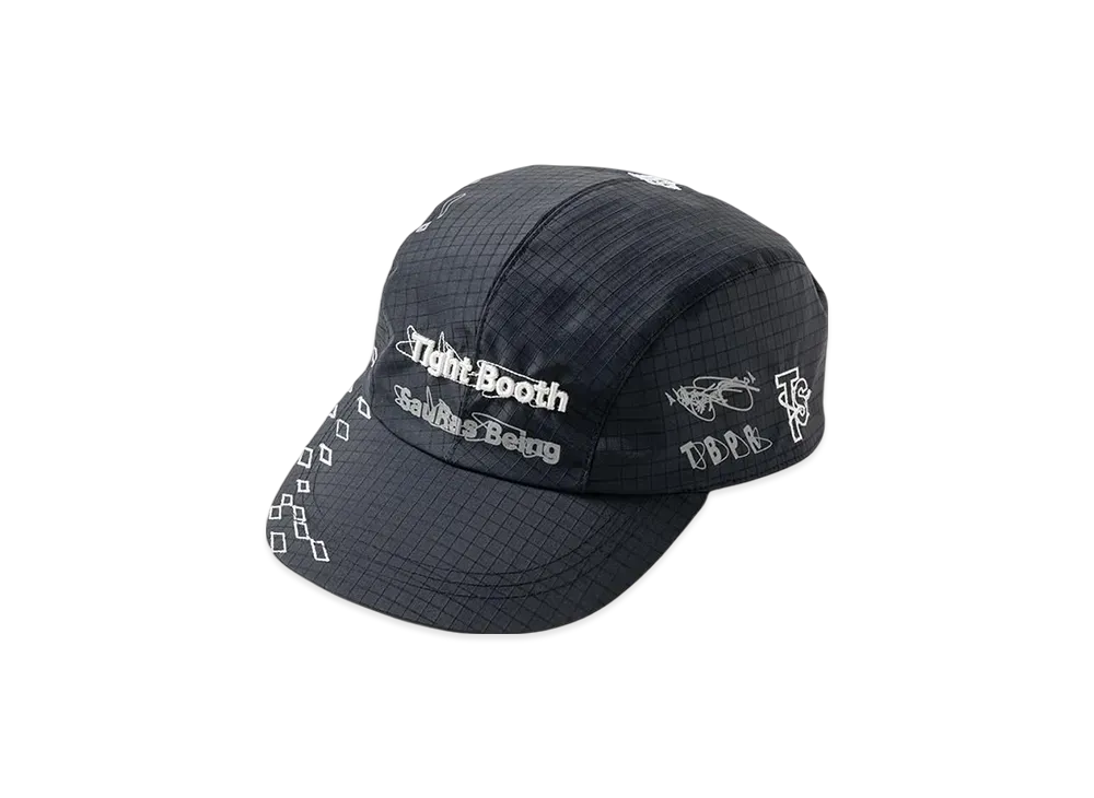 TIGHTBOOTH x Sauras Being Camp Cap "Black"