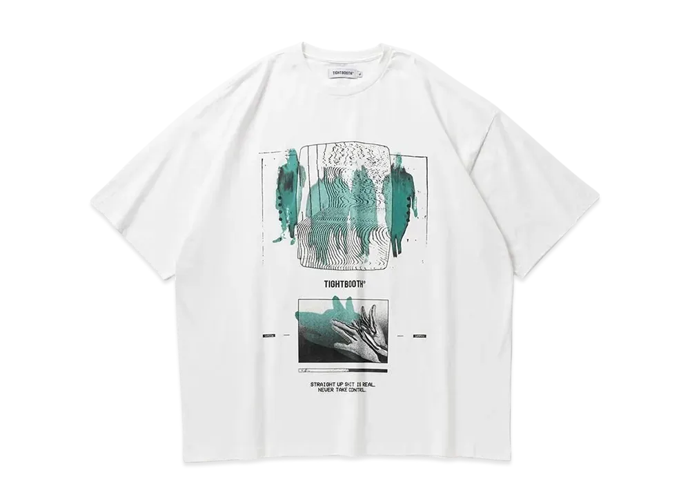 TIGHTBOOTH Shadow S/S T-Shirt "White"