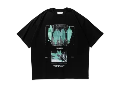 TIGHTBOOTH Shadow S/S T-Shirt "Black"