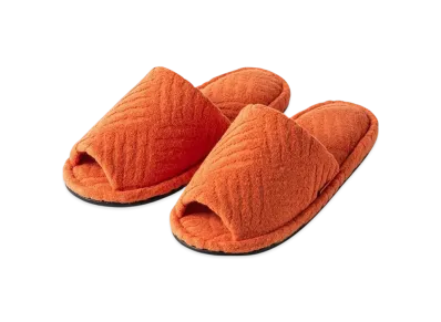 TIGHTBOOTH Checker Plate Pile Room Sandal "Orange"