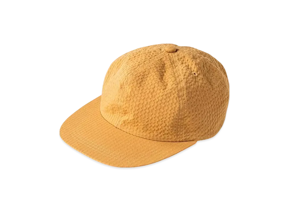 TIGHTBOOTH Seersucker 6 Panel "Mustard"