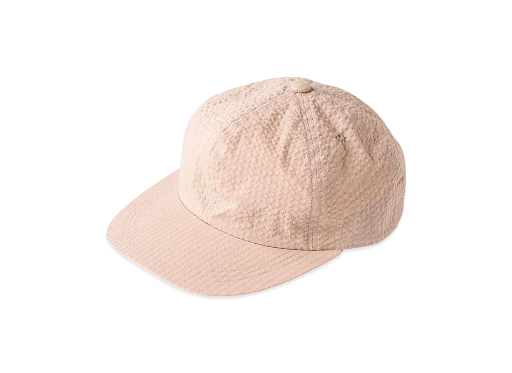 TIGHTBOOTH Seersucker 6 Panel "Pink"