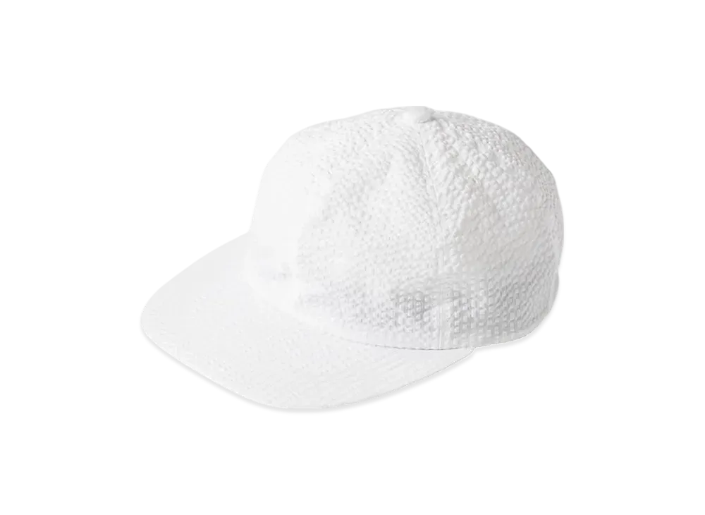 TIGHTBOOTH Seersucker 6 Panel "White"