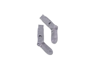 TIGHTBOOTH Waffle Socks "Gray"