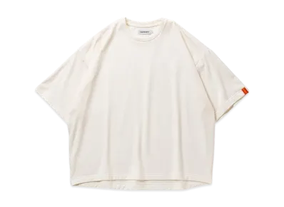 TIGHTBOOTH Inside Out Pile S/S T-Shirt "Ivory"