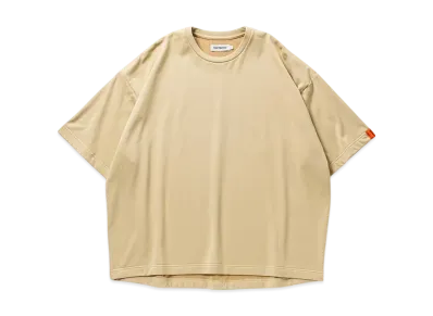 TIGHTBOOTH Inside Out Pile S/S T-Shirt "Mustard"