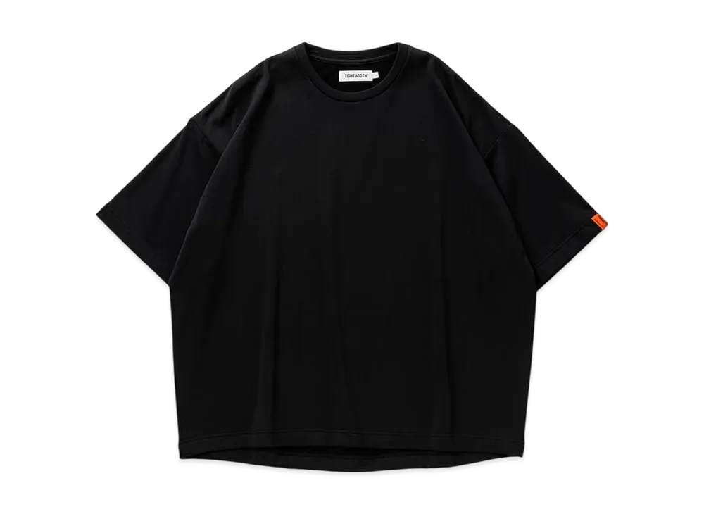 TIGHTBOOTH Inside Out Pile S/S T-Shirt "Black"