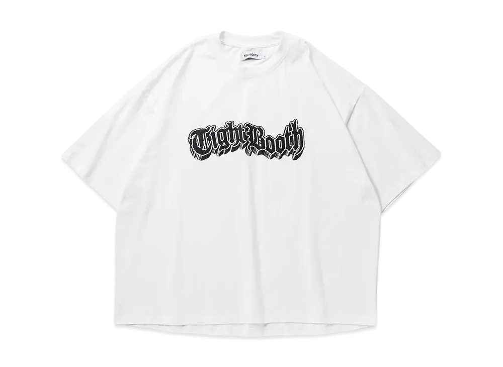 TIGHTBOOTH 3D Logo S/S T-Shirt "White"