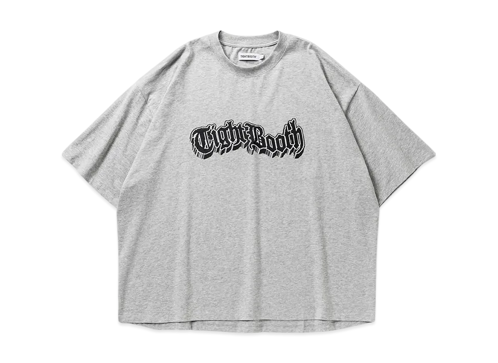 TIGHTBOOTH 3D Logo S/S T-Shirt "Heather Gray"