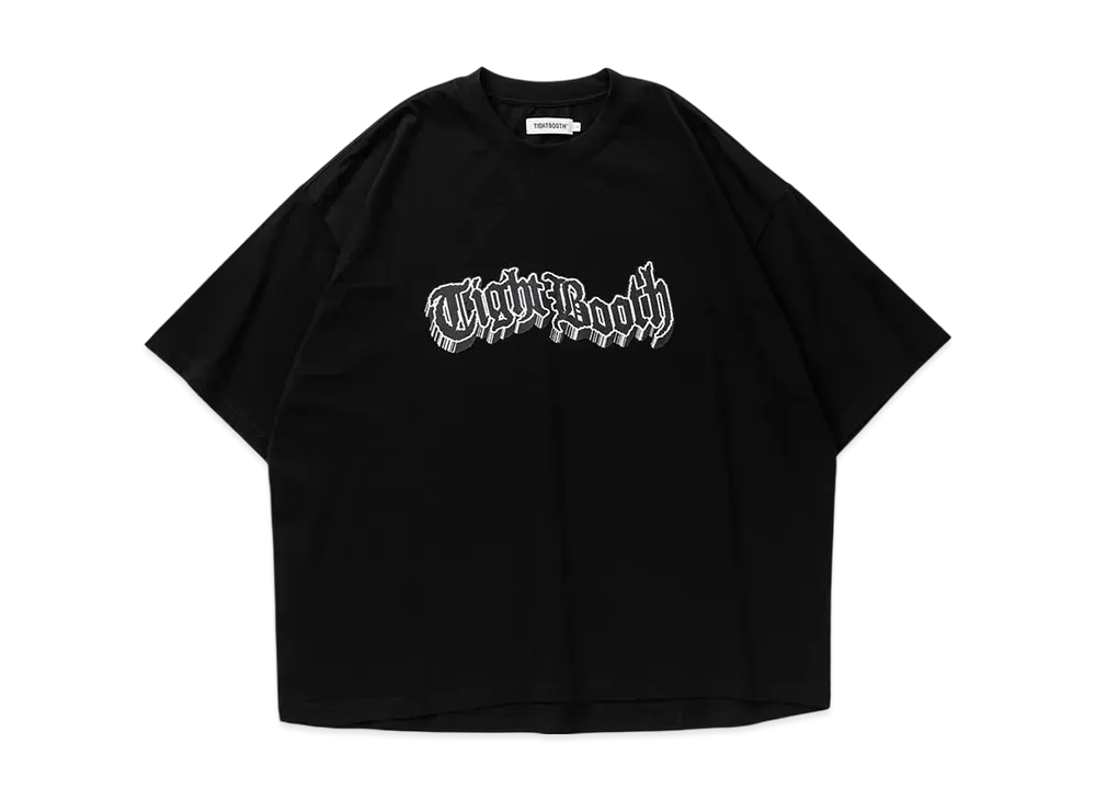 TIGHTBOOTH 3D Logo S/S T-Shirt "Black"