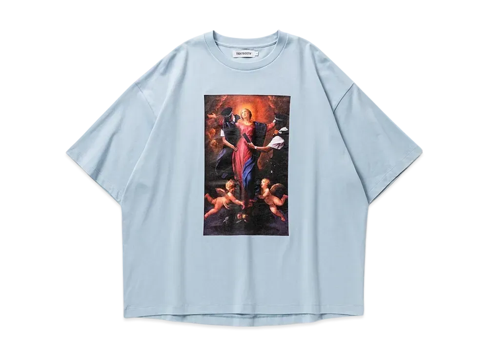 TIGHTBOOTH Police Checkup S/S T-Shirt "Sax"