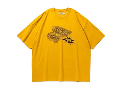TIGHTBOOTH Security Level Infinity S/S T-Shirt "Mustard"