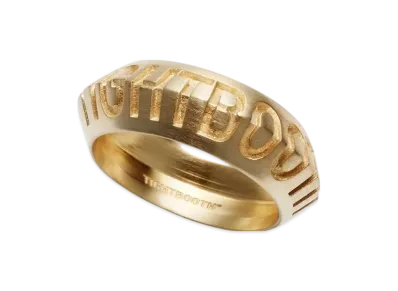 TIGHTBOOTH Angle Iron Ring "Brass"
