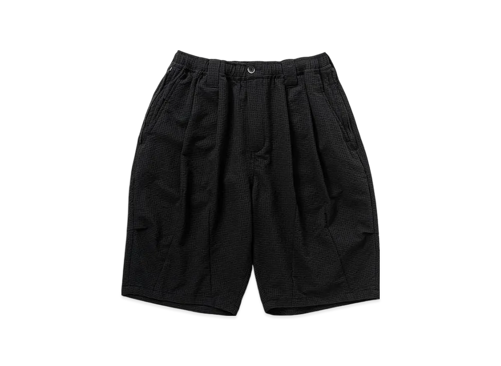TIGHTBOOTH Seersucker Big Shorts "Black"