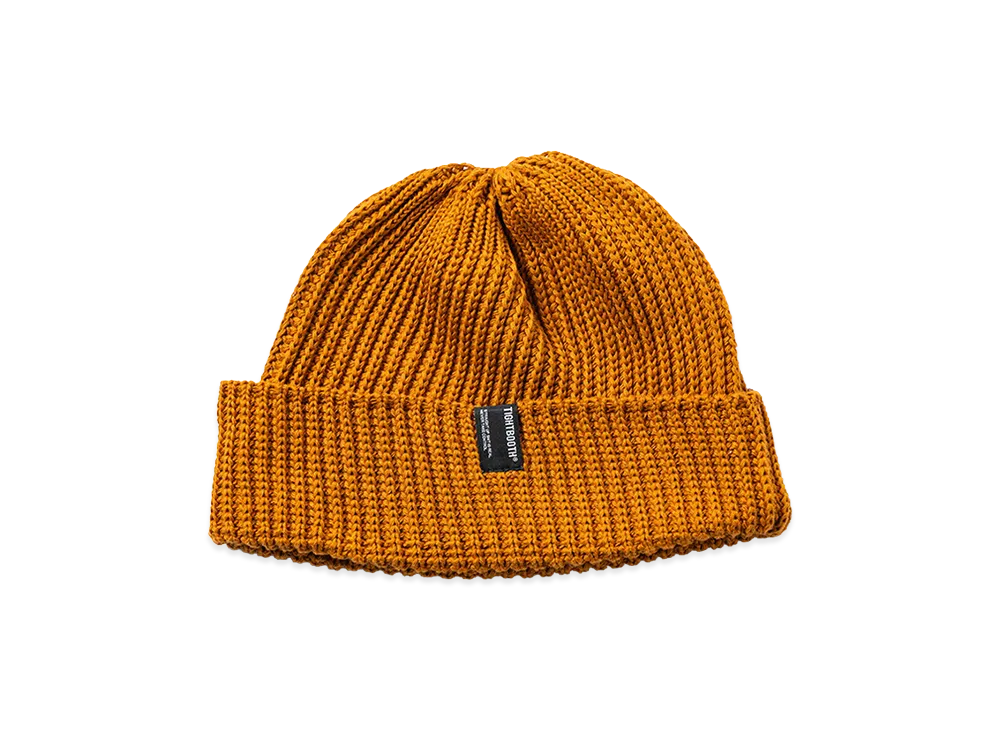TIGHTBOOTH Tag Watch Cap "Gold"