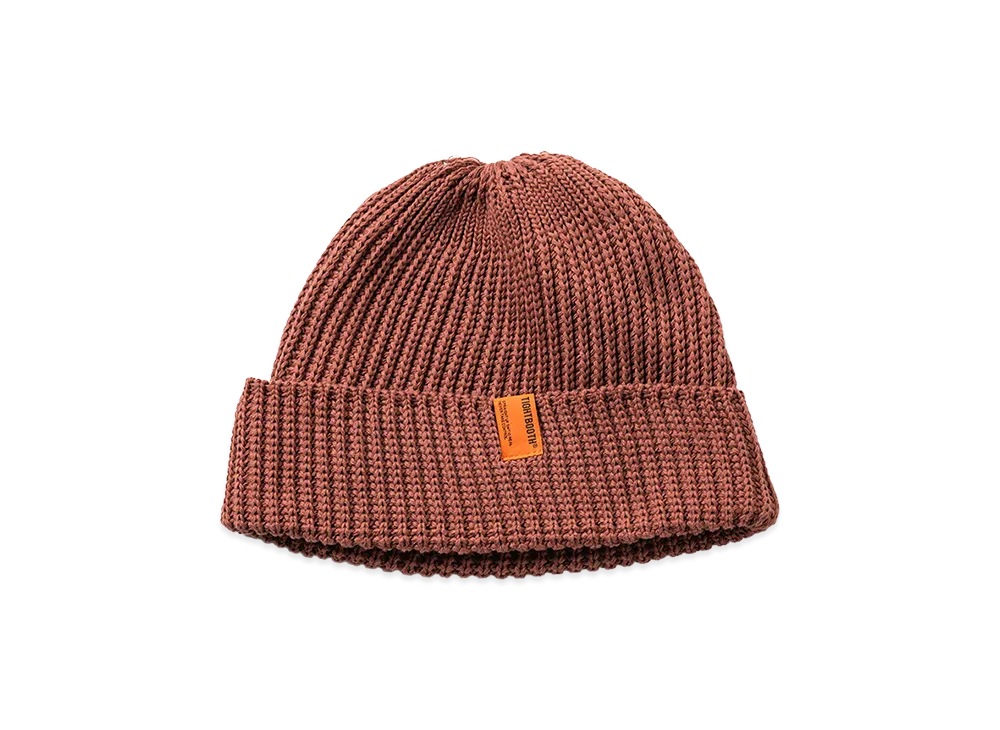 TIGHTBOOTH Tag Watch Cap "Old Rose"